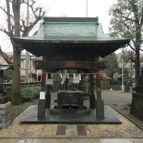鮫州八幡神社の手水舎