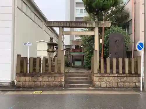 濱神明社の鳥居