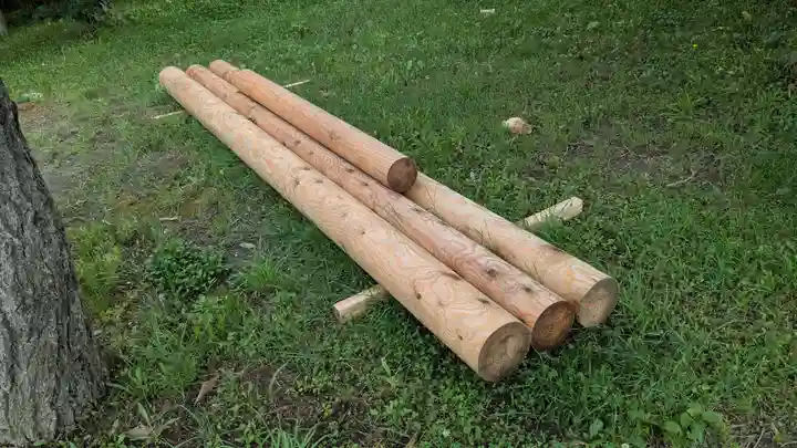 天塩厳島神社の鳥居