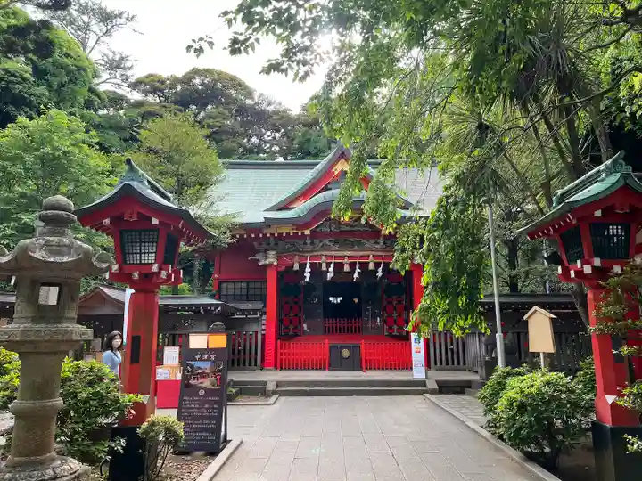 江島神社の本殿・本堂
