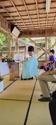 天鷹神社のお祭り