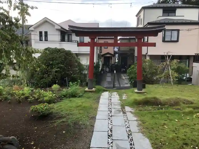 大北稲荷神社の鳥居