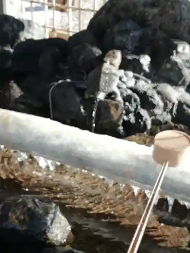 湯倉神社の手水