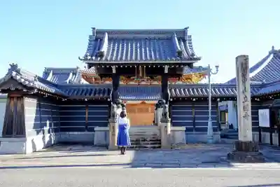 立圓寺の山門・神門
