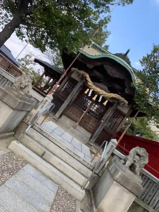 松涛神社の本殿