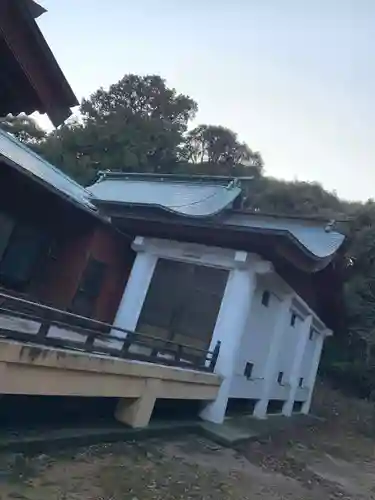 中領八幡宮の本殿・本堂