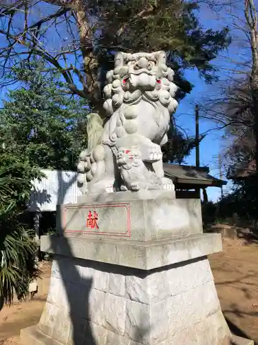 鹿嶋神社の狛犬