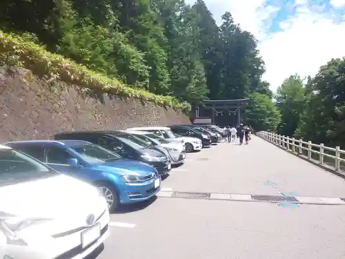 戸隠神社中社の鳥居