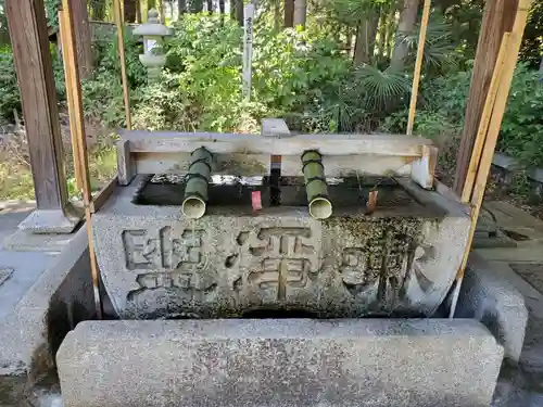 高宮神社の手水舎