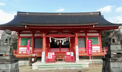 石和八幡宮(官知物部神社)の本殿