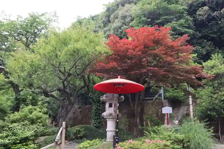 山名八幡宮の庭園