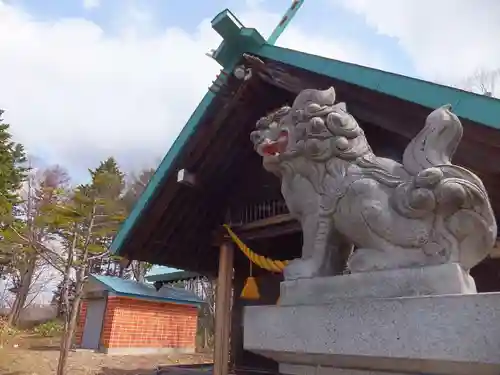 峰延神社の狛犬