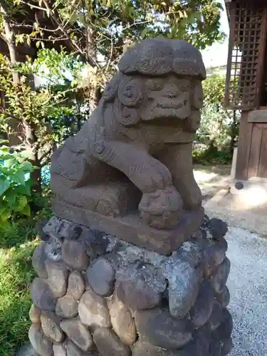 寒川神社の狛犬