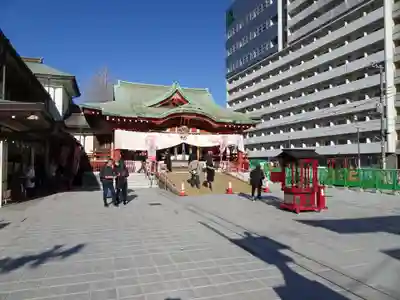 東京羽田 穴守稲荷神社の本殿・本堂