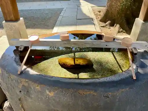 麻布氷川神社の手水舎