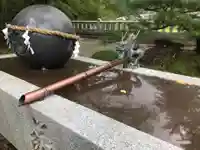 大斎原(熊野本宮大社旧社地)の手水舎