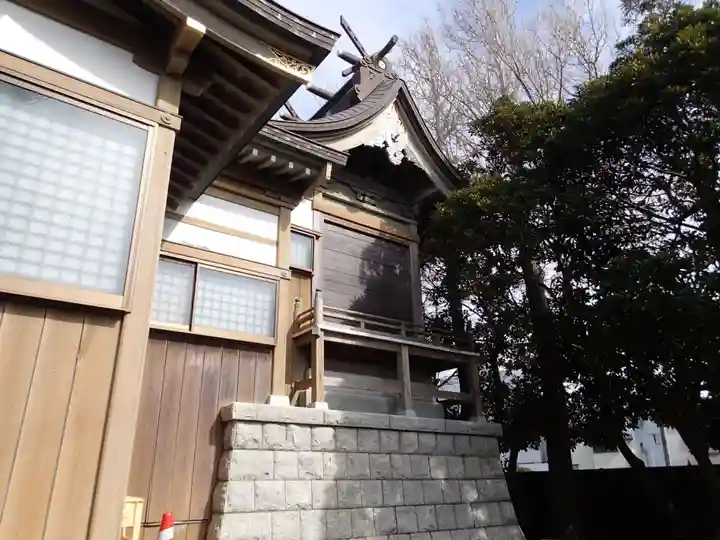 銚港神社の本殿・本堂