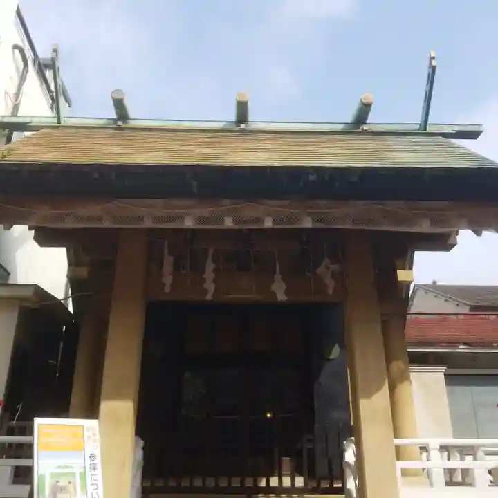 皆中稲荷神社の本殿・本堂