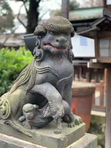 七社神社の狛犬