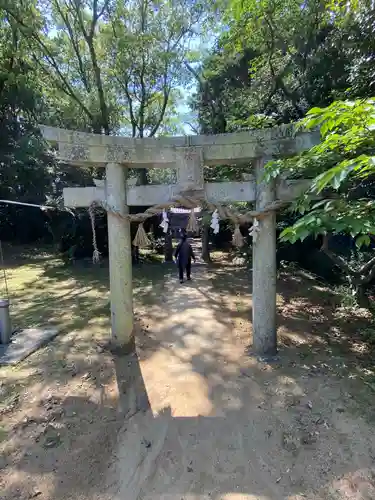 白濱神社の鳥居