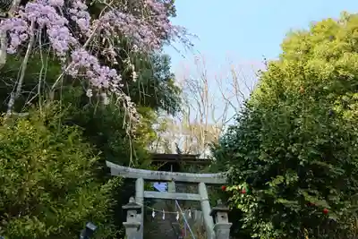 大六天麻王神社の鳥居
