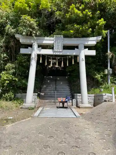 下畑海神社の鳥居