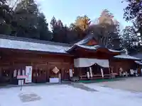 穂高神社本宮の本殿・本堂
