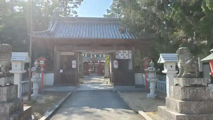 廣田八幡神社の山門・神門