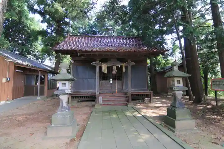 麓山神社の本殿・本堂