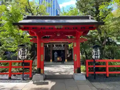 愛宕神社の山門・神門