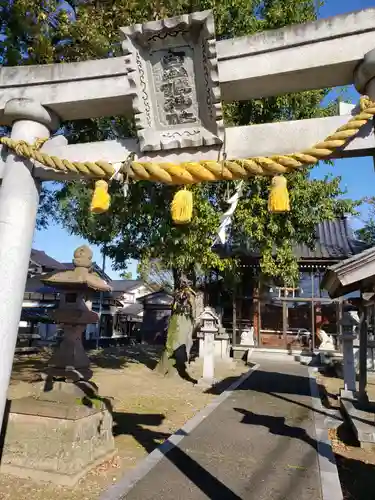 白山姫神社の鳥居