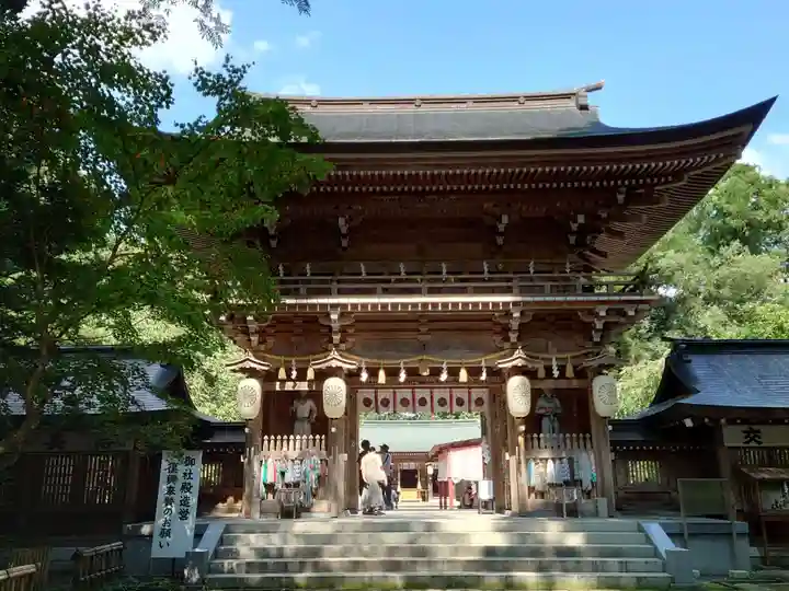 伊佐須美神社の山門・神門