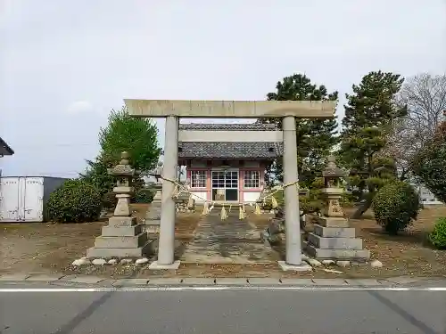 楽平神社の鳥居