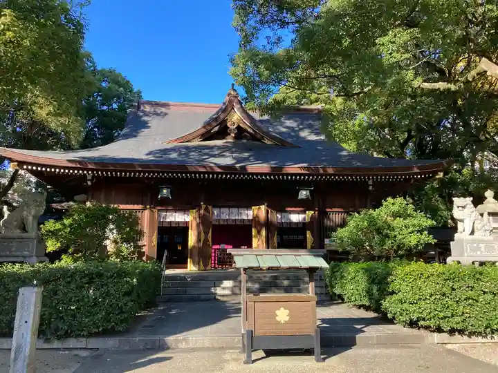 若宮八幡社の本殿・本堂