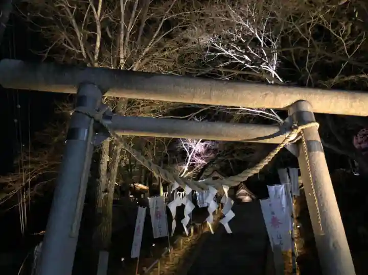 温泉神社〜いわき湯本温泉〜の鳥居