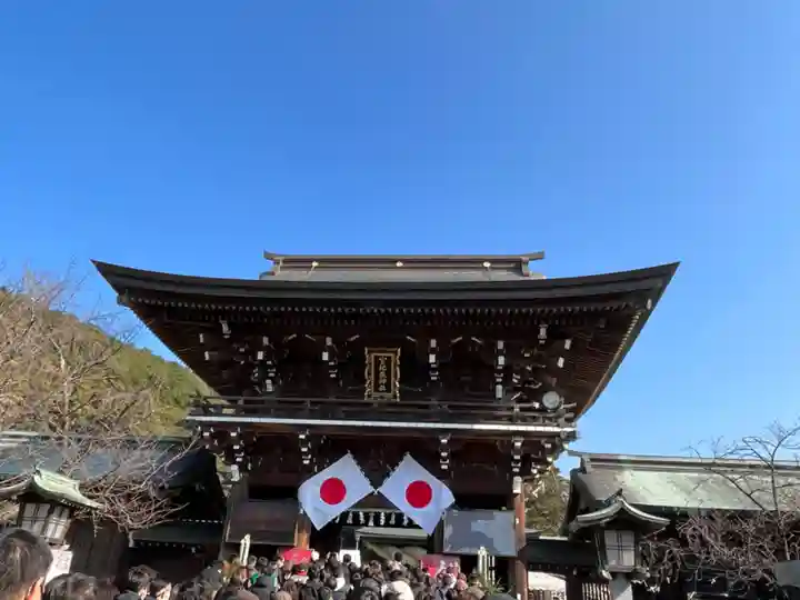 宮地嶽神社の山門・神門