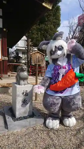 三輪神社の狛犬