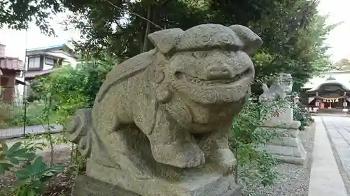 菊田神社の狛犬