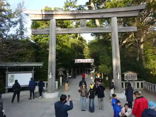 寒川神社の鳥居