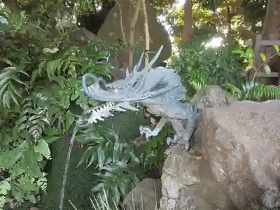 検見川神社の手水舎