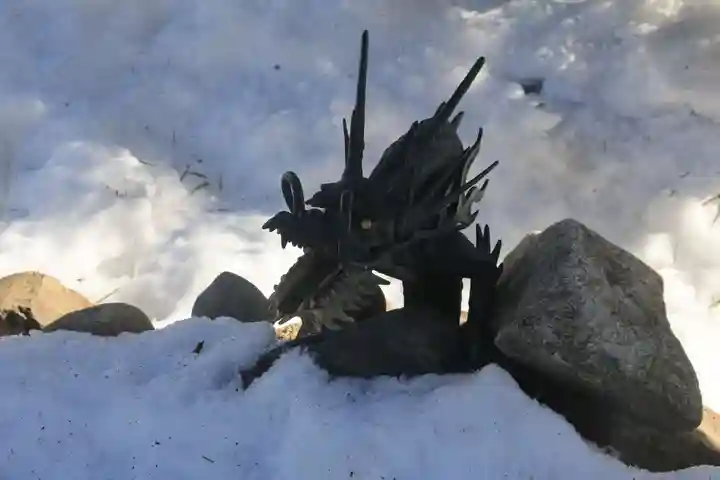 大鏑神社の手水舎