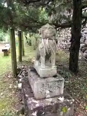 坂本八幡神社の狛犬