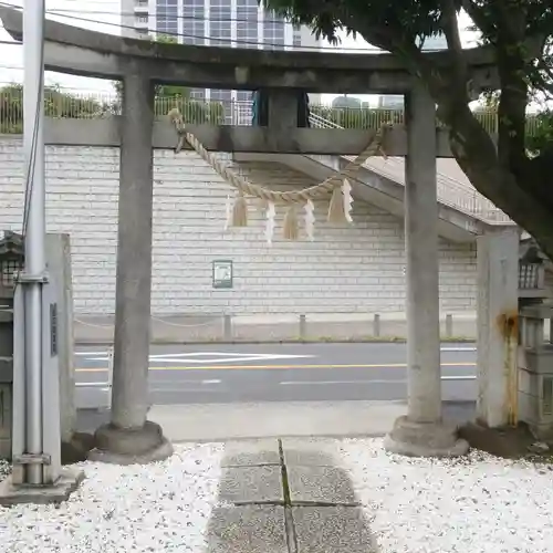 幸稲荷神社の鳥居