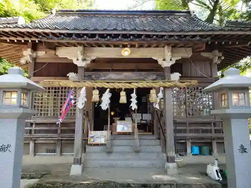 高祖神社の本殿