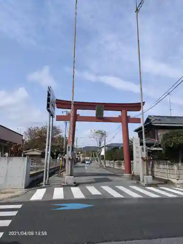 相模国総社六所神社の鳥居