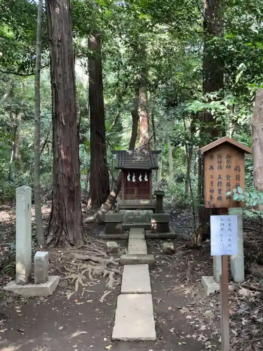 鷲宮神社の末社・摂社