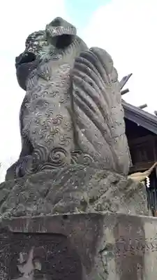 奈井江神社の狛犬