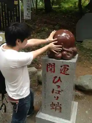 高尾山薬王院の狛犬