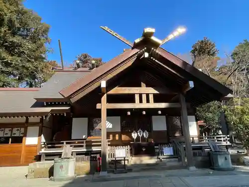 塚崎神明社の本殿・本堂