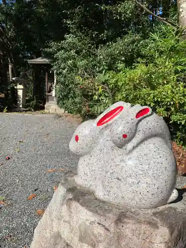 三尾神社の狛犬